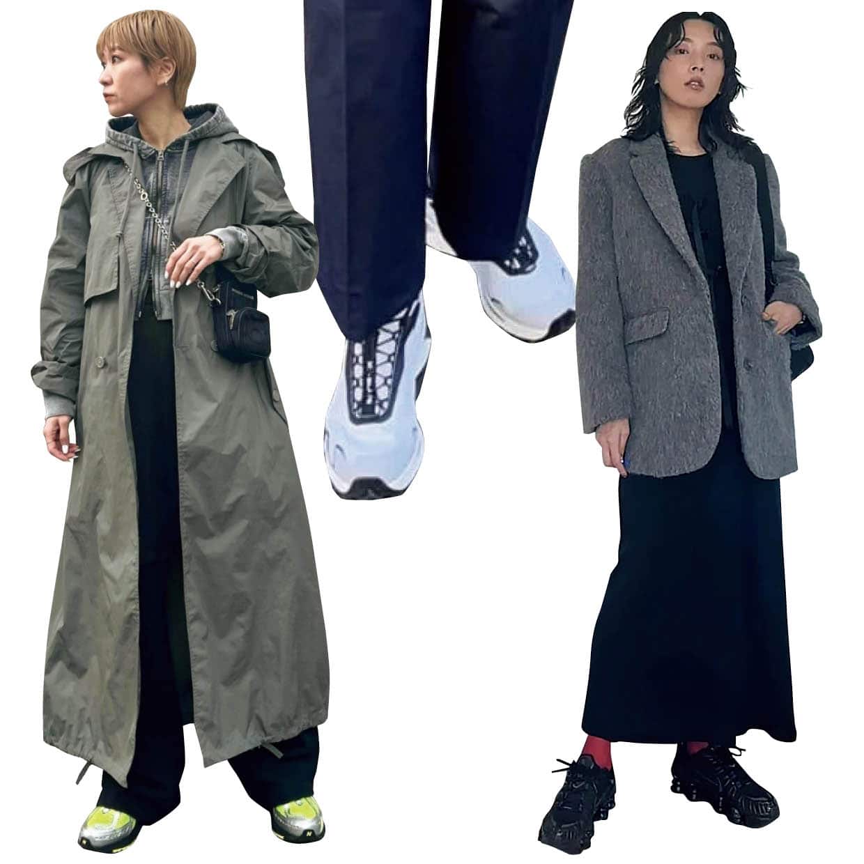 スーツにもサロモン！おしゃれ業界人が今リアルにはいてる【ボリューム