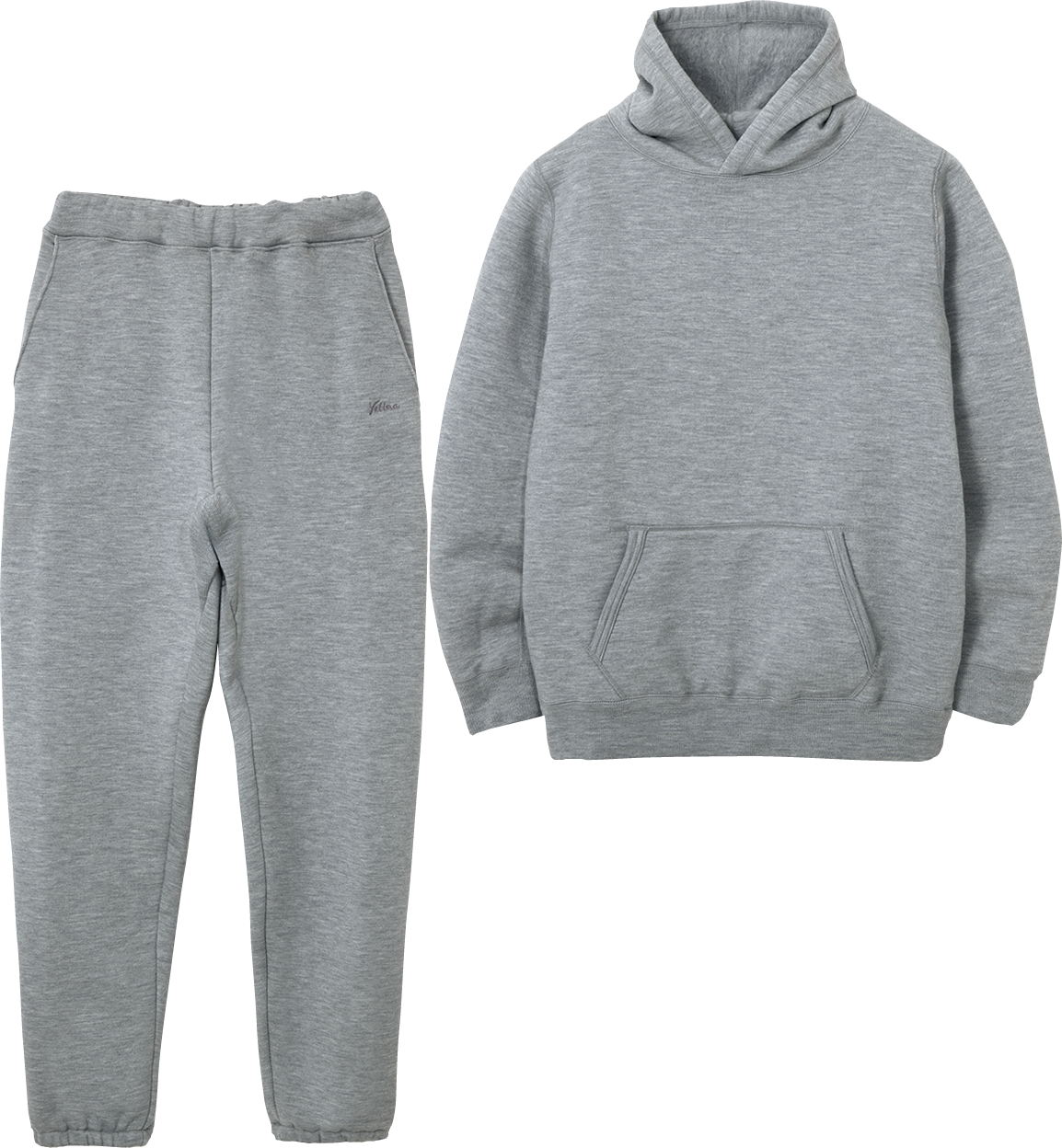 スエットフーディ¥32,340 パンツ¥26,400（共にイエティナ／ワシオ）