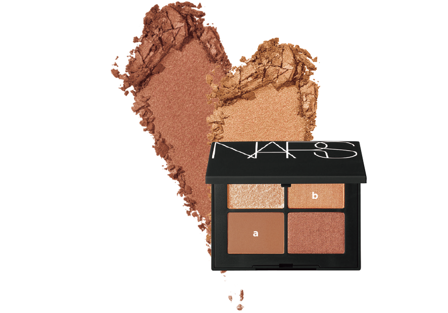 A クワッドアイシャドウ 04434 LAGUNA ¥7,700（NARS JAPAN）