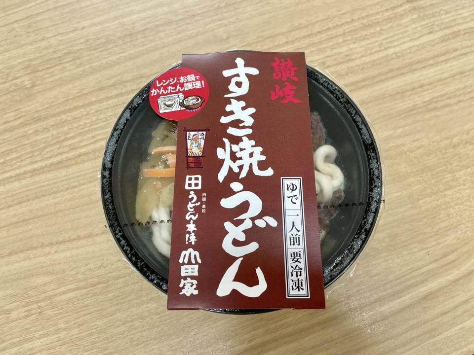 【最高金賞】宮城県 ／うどん本陣 山田屋「讃岐すき焼うどん」901円（松屋銀座）