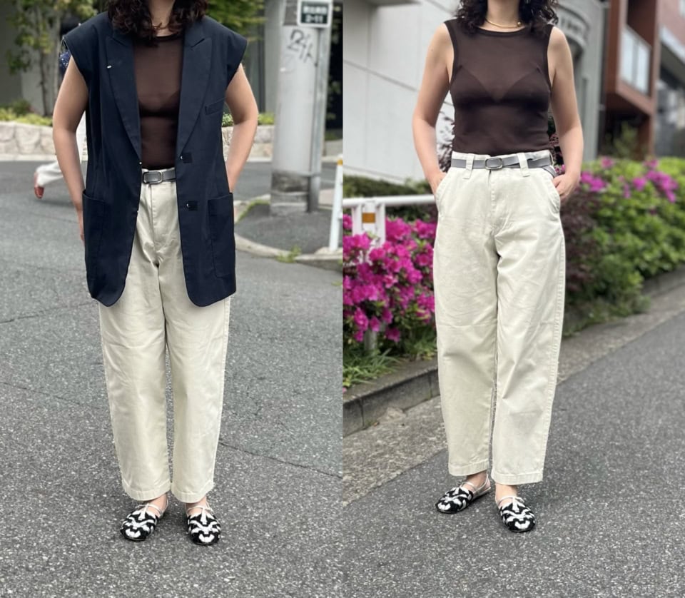シルエットも生地も完璧! 40代女性ライターが【ユニクロ ユー】のメンズのチノパンを買ってみた