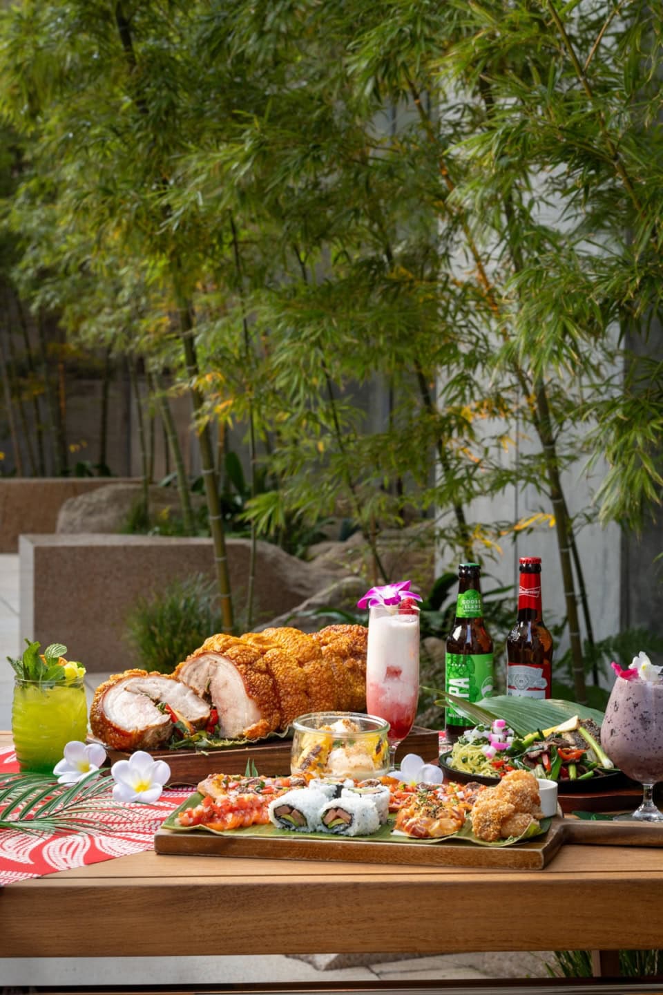 グランド ハイアット 東京の【ハワイアン ビアガーデン、BBQ、ブッフェ】で、夏のオトナ女子会を!