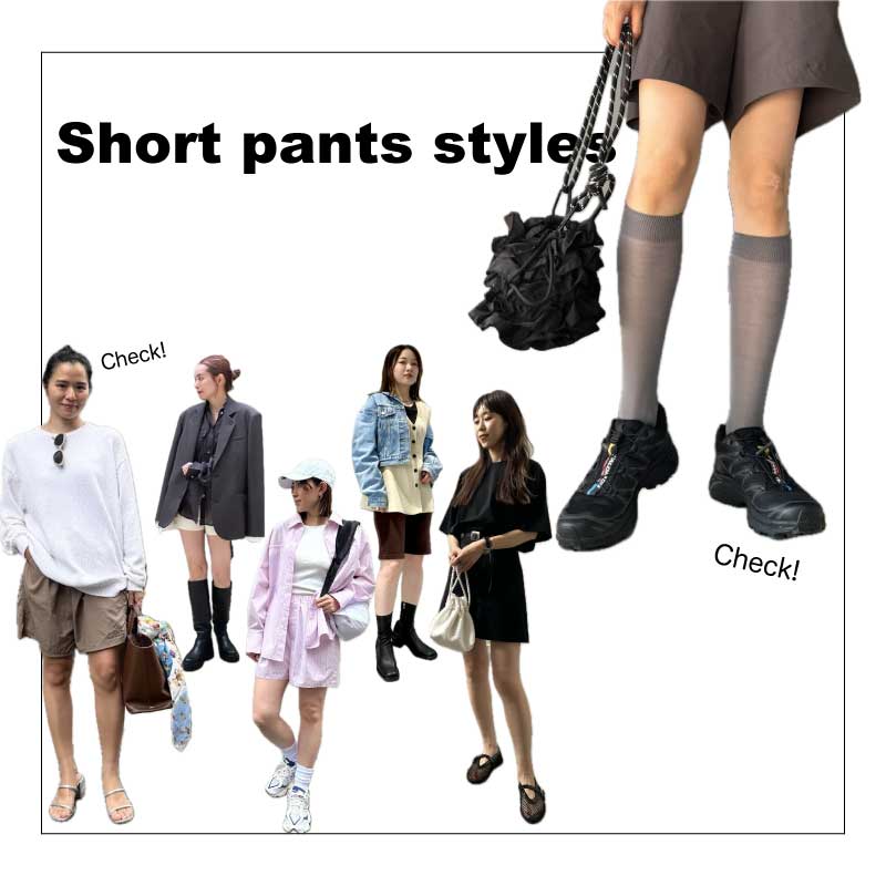 ブーツやソックスは強い味方! 40代おしゃれ業界人の「ショートパンツ」スナップ9選