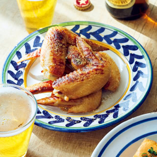 「鶏手羽の甘辛焼き 山椒風味」