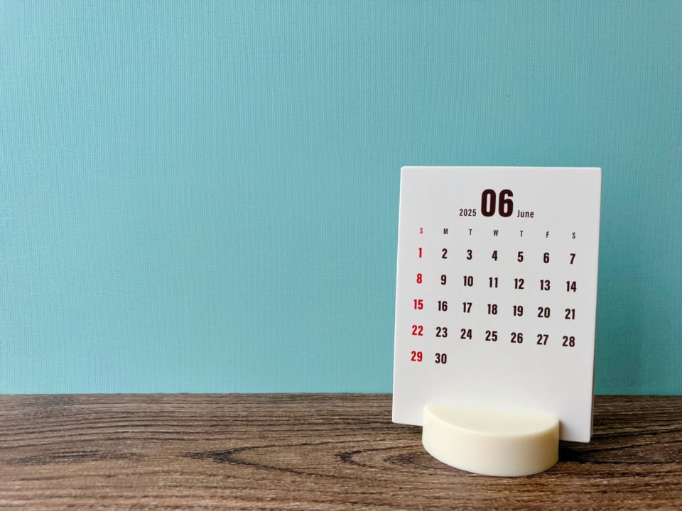 6月3日から6日まで毎日が一粒万倍日! 2025年6月の【吉日カレンダー】をチェックしよう