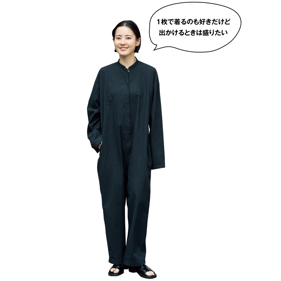 服の着方でモノトーンスタイルはこんなに激変!【上枝みどりさん】のバランス自在なスタイリング術