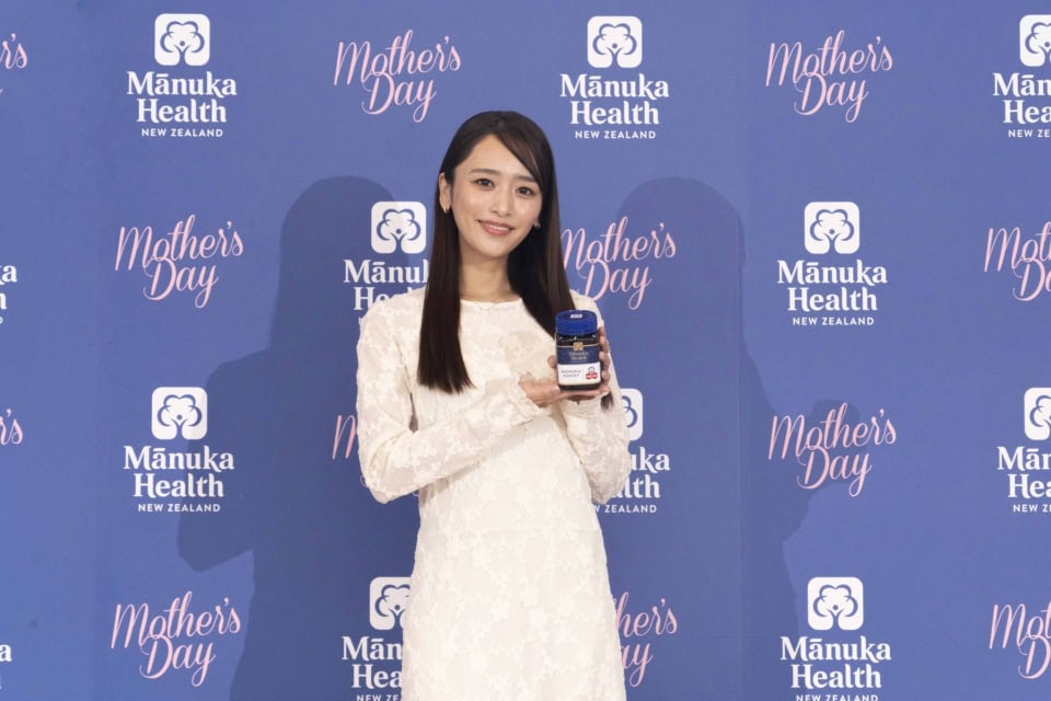 近藤千尋、「マヌカハニーは母として健康でいるために大事なもの」