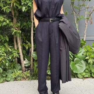 金子綾推しのセットアップから匿名性の高いバッグまで！ 娘の中学受験を控えた【40代ママの服３選】