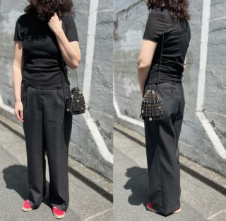 筆者は無類のミニバッグ好きでもあるので、このコンパクトなサイズ感もツボでした！