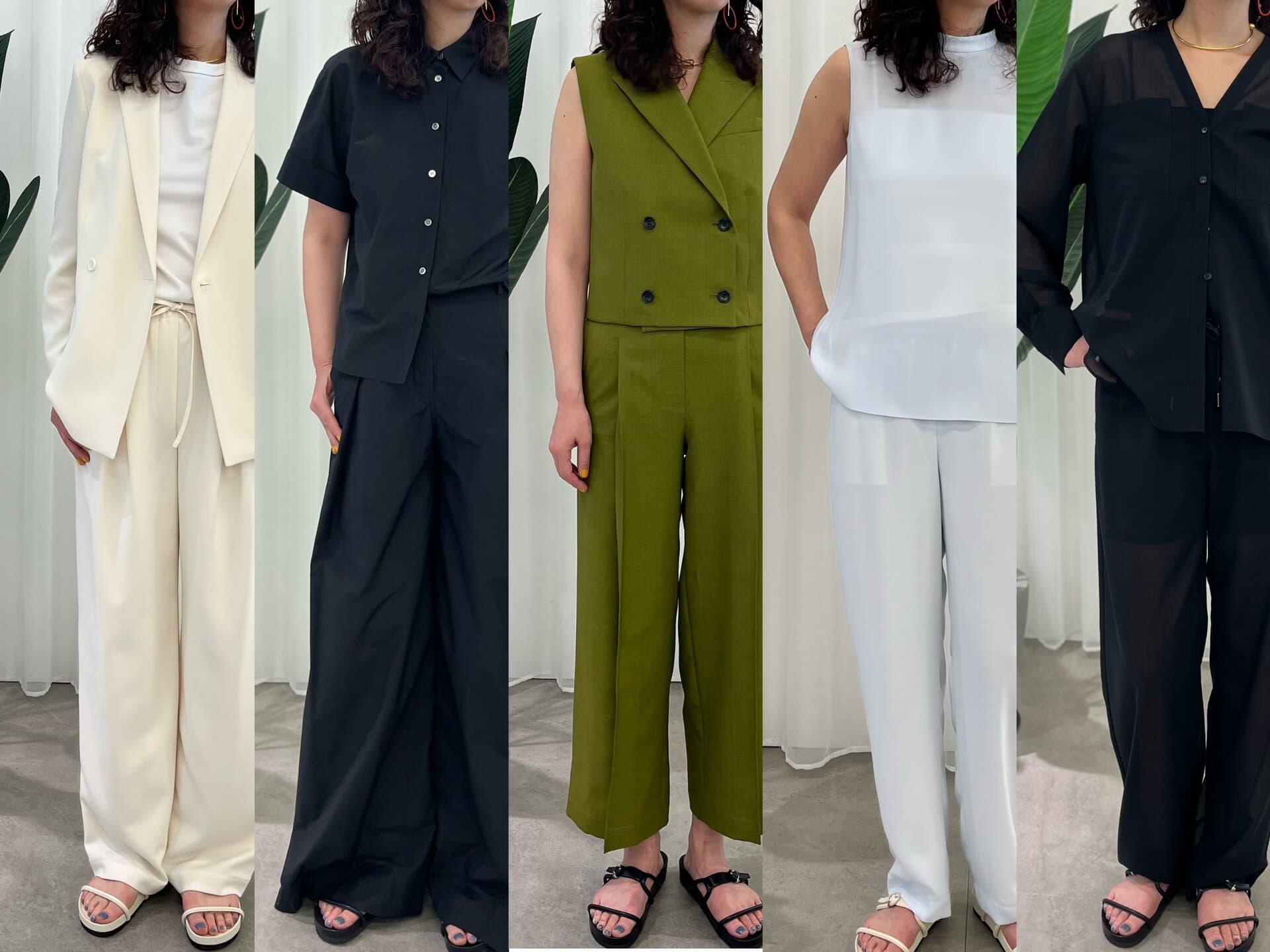 Theory セオリー　へプラムセットアップ カジュアル派の40代でも心ときめくセットアップの宝庫！【Theory