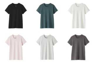 涼感汗じみしにくいクルーネック半袖Tシャツのカラバリはこちら！