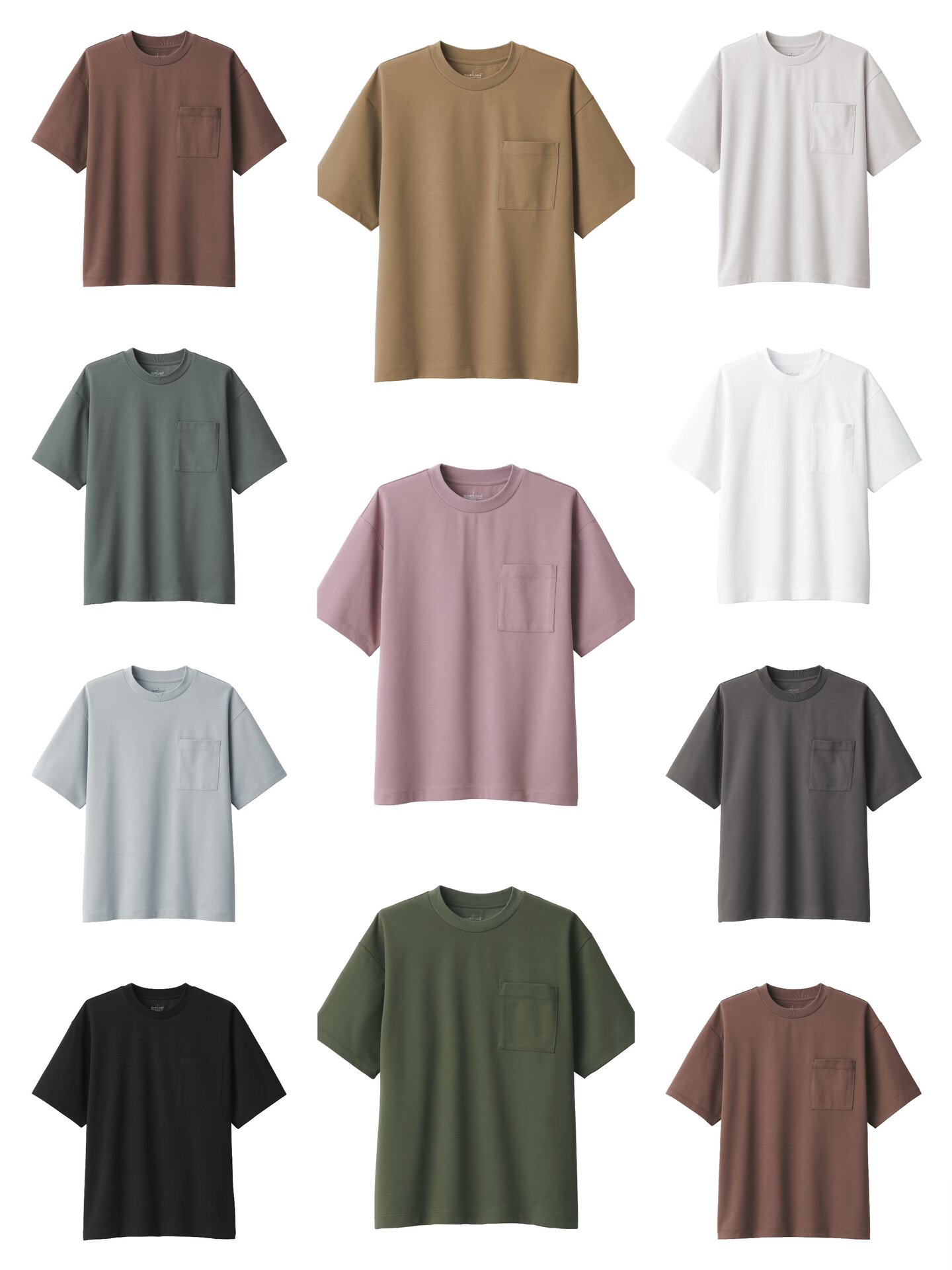 涼感UVカットワイド半袖Tシャツのカラバリはこちら！