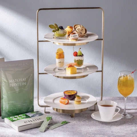 セルフケアブランド「eume」が贈る、食べる美容習慣「ビューティーブースト アフタヌーンティー」