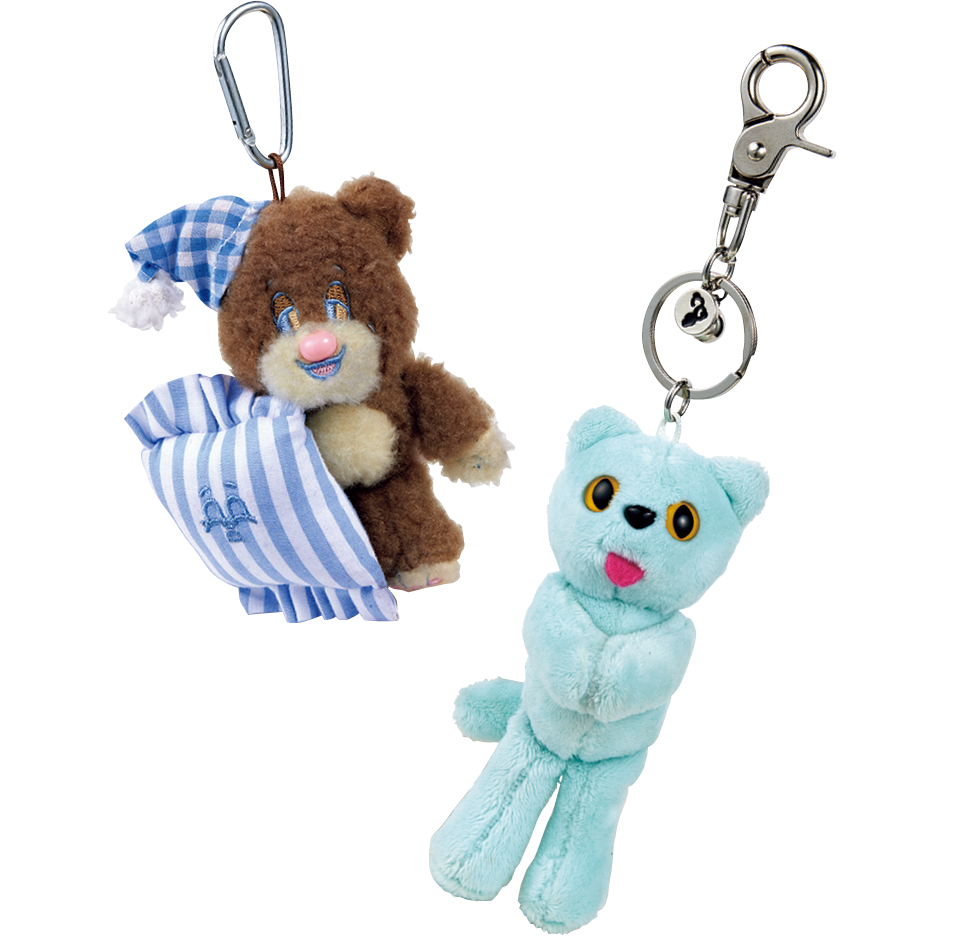 左：チャーム¥2,000※参考価格（NEONMOON／ショールーム シャルメール）、右：チャーム¥8,800（コンフォート／ショールーム シャルメール）