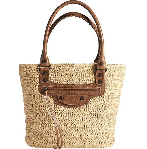 日本限定は狙い目【バレンシアガ】大人気バッグ「ル・シティ」の夏にぴったりなラフィア素材が登場！