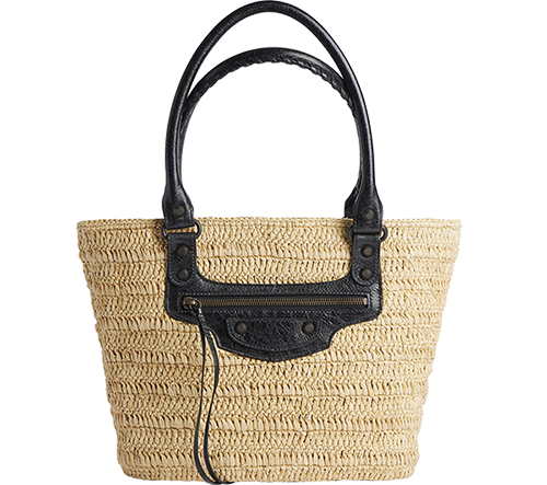 日本限定は狙い目【バレンシアガ】大人気バッグ「ル・シティ」の夏にぴったりなラフィア素材が登場！
