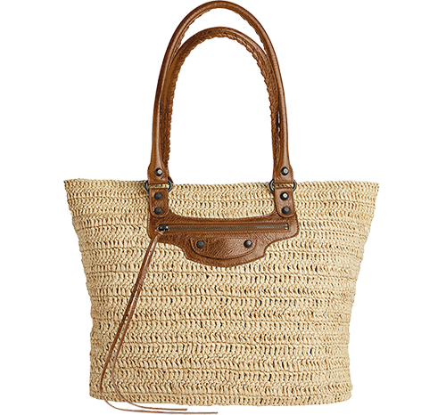 日本限定は狙い目【バレンシアガ】大人気バッグ「ル・シティ」の夏にぴったりなラフィア素材が登場！