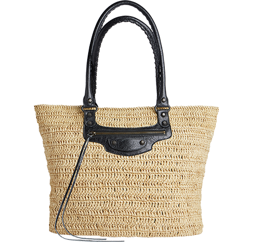 日本限定は狙い目【バレンシアガ】大人気バッグ「ル・シティ」の夏にぴったりなラフィア素材が登場!