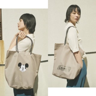 5月28日発売のオトナミューズ、付録はコールマン！ ミッキーとのコラボトートが丈夫で洒落てる！