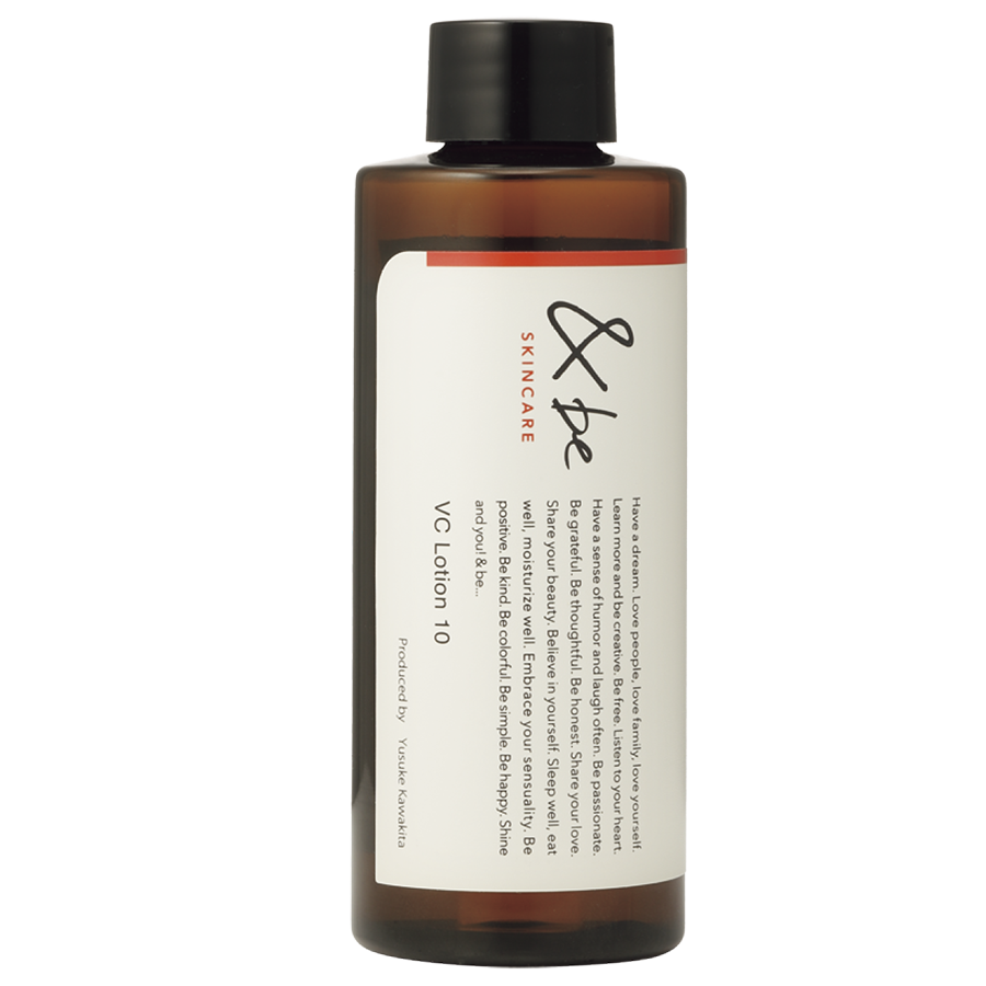 【SKIN CARE】ハリや透明感を叶える保湿ビタミンC誘導体を高配合。同 VCローション10 100mL ¥4,180（Clue）