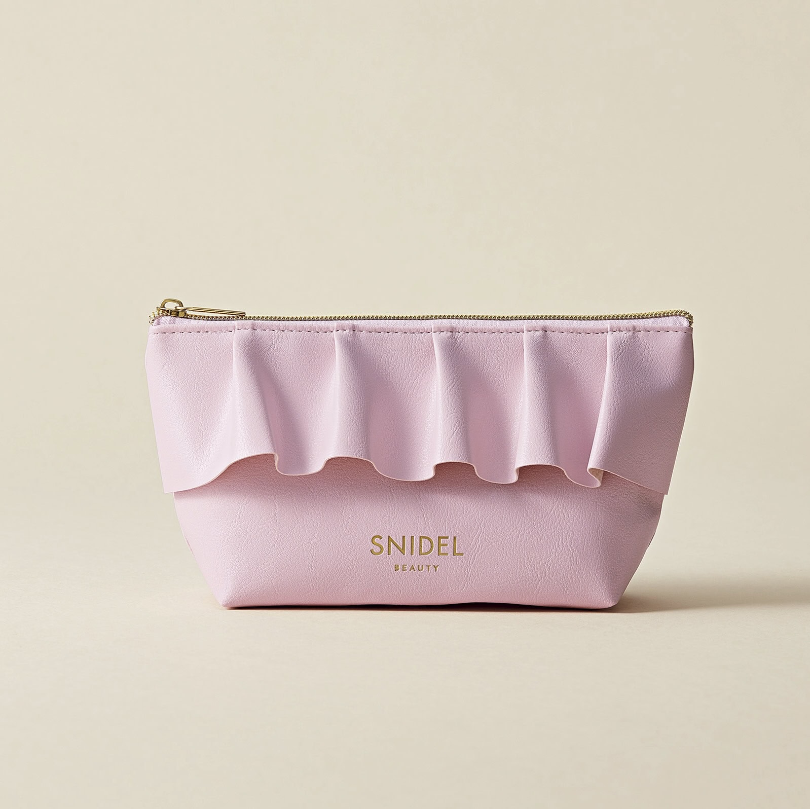sweet7月号増刊の付録は「SNIDEL BEAUTY & d'Alba piedmont ピンクフリルポーチ＆コスメ2点セット。ポーチはSIZE（約）縦11×横22.5×マチ7cm［最大］
