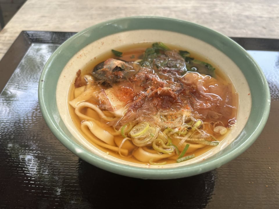 「宮きしめん 小」￥800