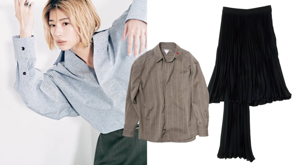 「ボッテガ・ヴェネタのシャツは着るだけでサマになる」百々千晴が選ぶ40代のための本命服3選