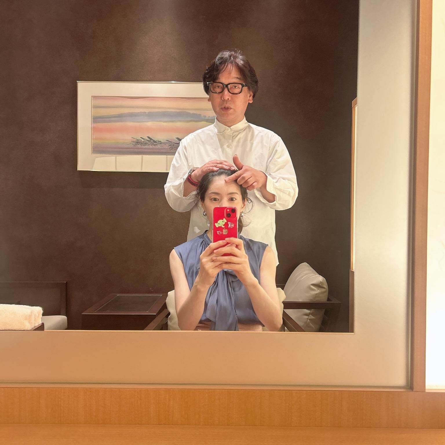 左右非対称のほうれい線もかかとのガサガサも「ヘッドスパ」で変化が