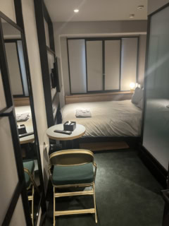 1人で推し活＆出張に重宝するダブルルーム