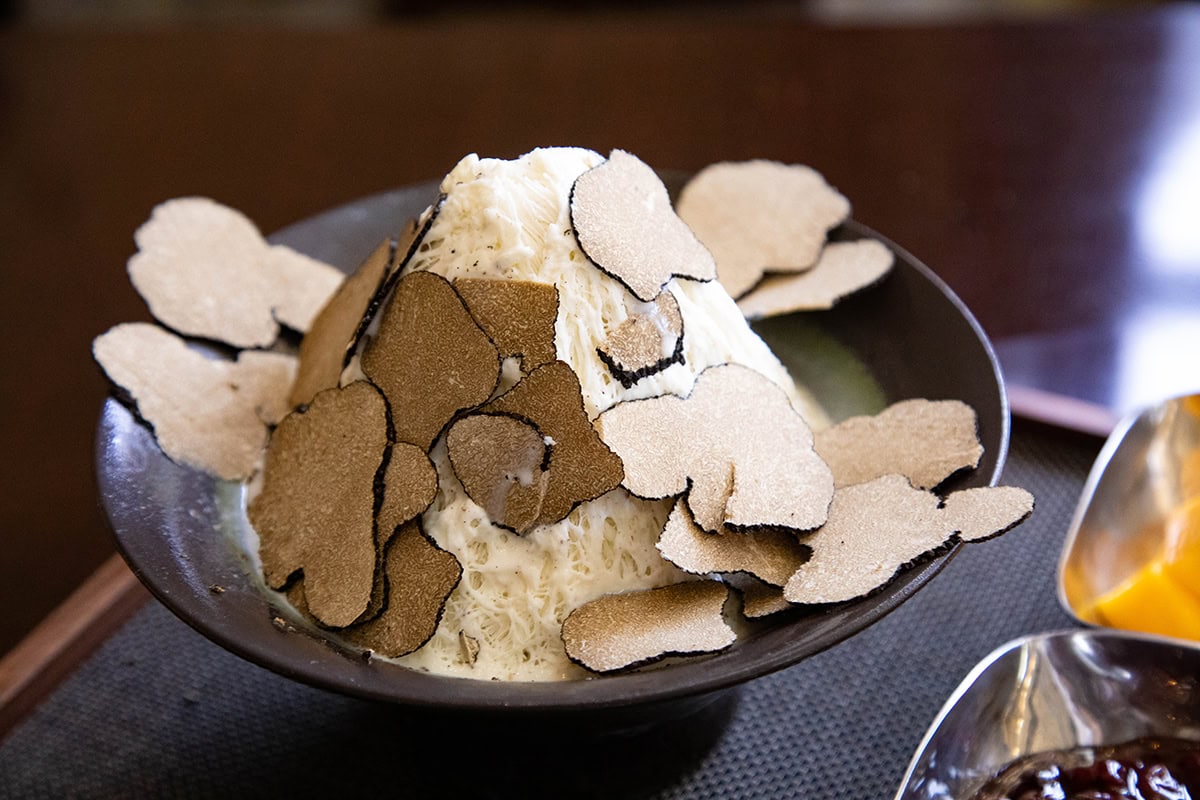 未体験の味「トリュフかき氷」は要チェック！【韓国パラダイスシティ