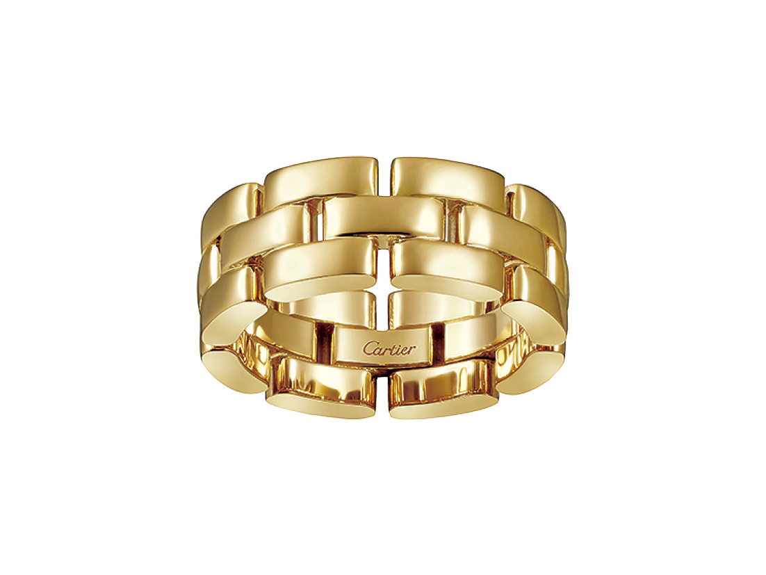 リング：〈LOVE〉［YG］¥478,500（カルティエ／カルティエ カスタマー サービスセンター）