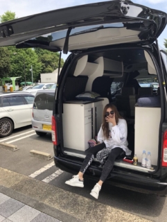 荷物もたくさん載せられます。