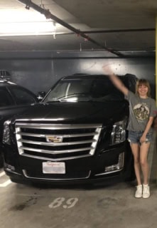 歴代のキャデラックをずらり。視界が広く見渡せる大きくていかつい車が好きです。