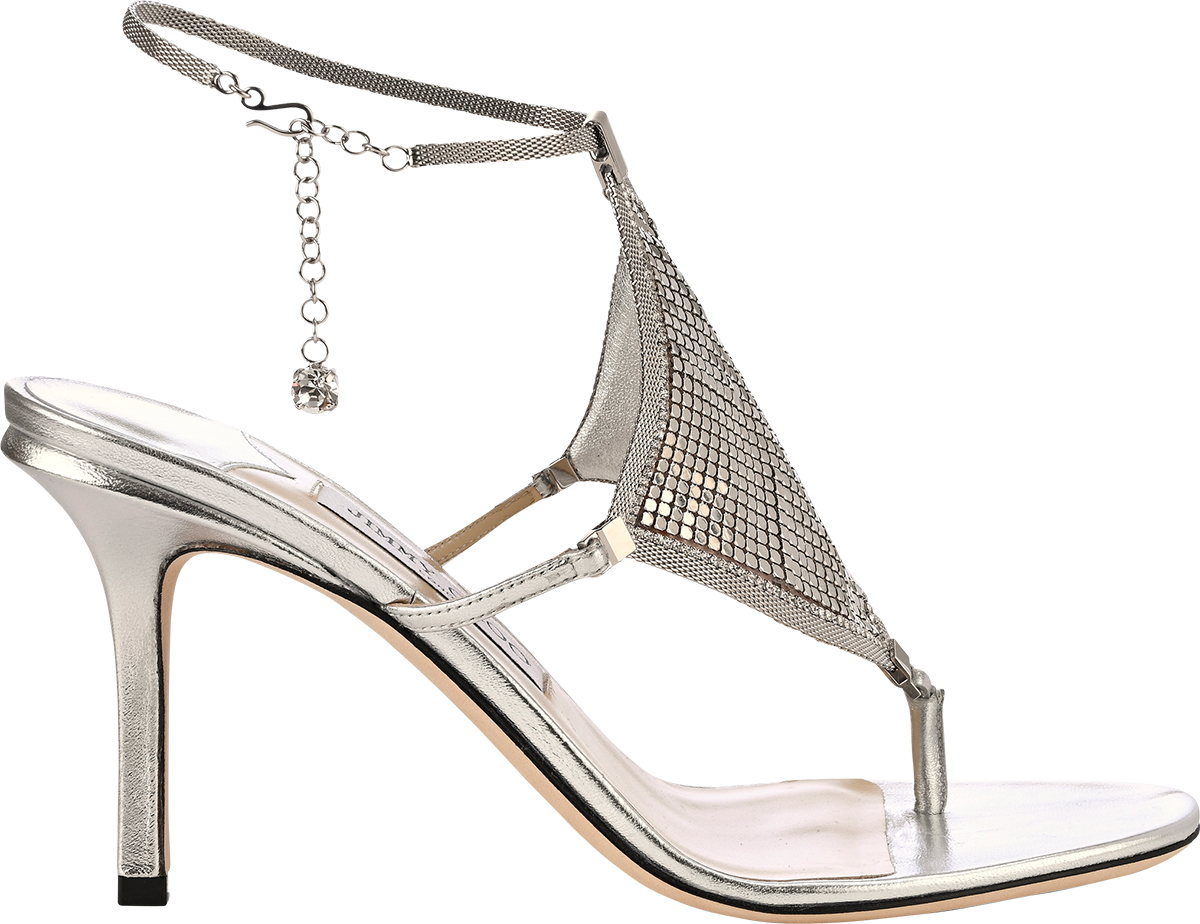 シューズ〈The Thong, 2000〉［ヒール8.5cm］¥227,700（ジミー チュウ）