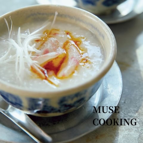 お疲れの日に優しく染みる♡ スーパーの刺身で作る『鯛の中華粥』が絶品です