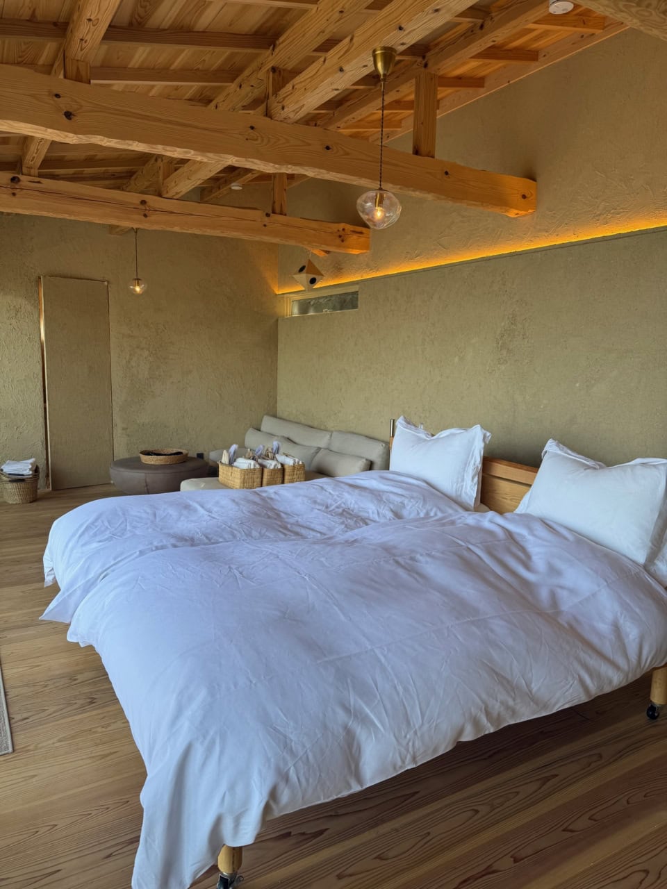 小豆島「千年オリーブテラス for your wellness」のお部屋