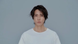 CM「乱れ髪がストレートに変身！ 『ビフォーアフター』」のひとコマ。