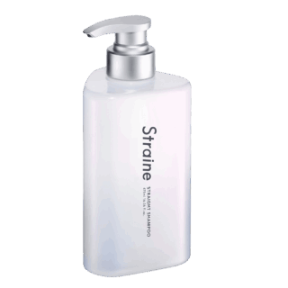 ストレイン ストレートシャンプー　ホワイトブロッサムの香り 475mL ￥1,980、詰め替え用 400mL ￥1,540※全国のバラエティストア（ロフト、ハンズ、ショップインなど）で先行発売中、2025年7月1日全国のドラッグストアで発売開始