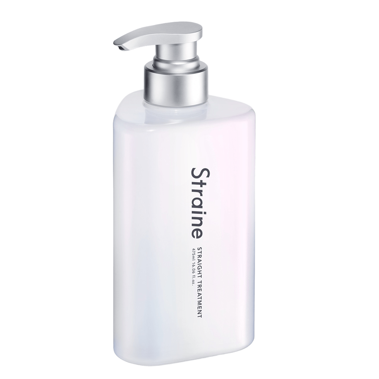 ストレイン ストレートトリートメント　ホワイトブロッサムの香り 475mL ￥1,980、詰め替え用 400mL ￥1,540※全国のバラエティストア（ロフト、ハンズ、ショップインなど）で先行発売中、2025年7月1日全国のドラッグストアで発売開始