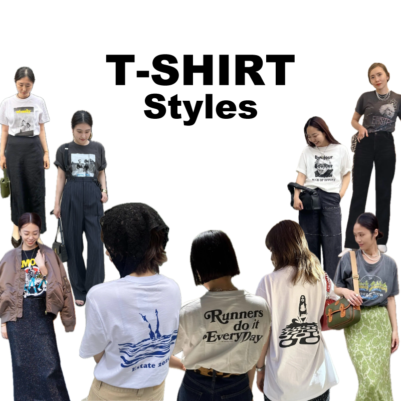 ロックTが再燃! 今年はプリントを楽しむ大人が続出。おしゃれ業界人の【Tシャツ】スナップ9選