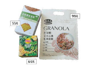 ローカルスーパー家樂福（カルフール）のお菓子や食材