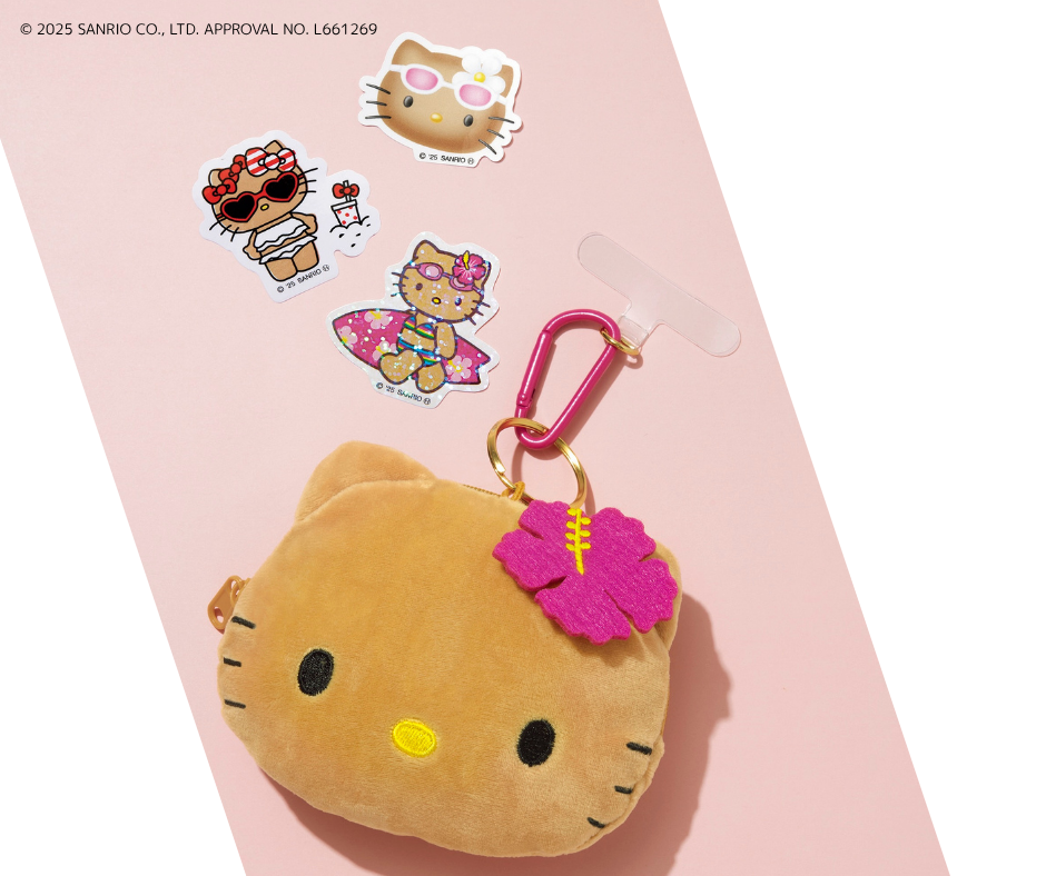 サンリオ ハローキティ 日焼けシリーズ アクリルキーホルダー
