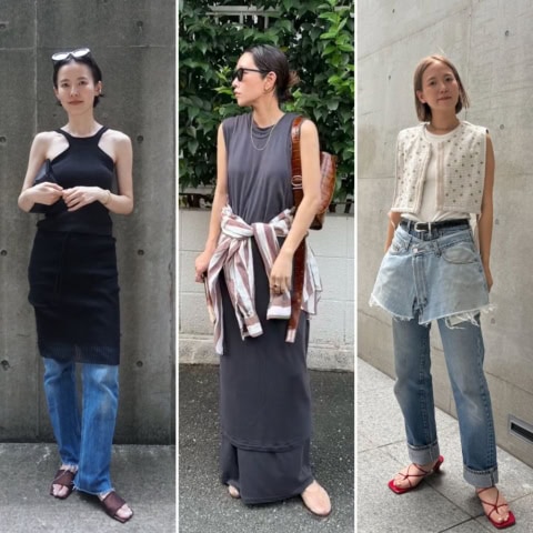 【40代スナップ7選】メッシュやトング系が人気！おしゃれ業界人の最新「サンダル」スタイルまとめ