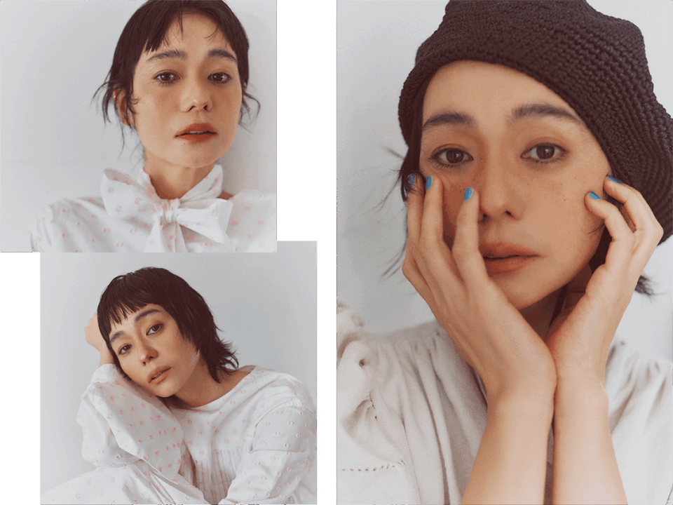 そばかすや朱赤のリップで「時短で洒落顔」に。【モデル・竹下玲奈のおしゃれなメイクの秘密】大公開!