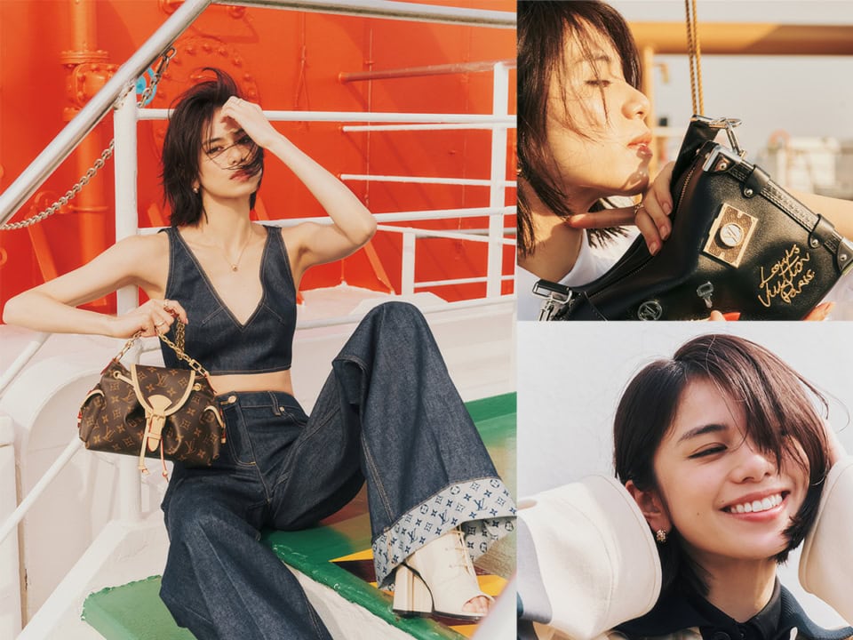 【初登場!ルイ・ヴィトンが彩る佐藤晴美さん】元E-Girlsリーダーは30代の扉を開けたばかり