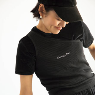 スタイリスト金子綾の【黒】のおしゃれのカギはレースや異素材、ほっこりしないベージュ合わせだった！