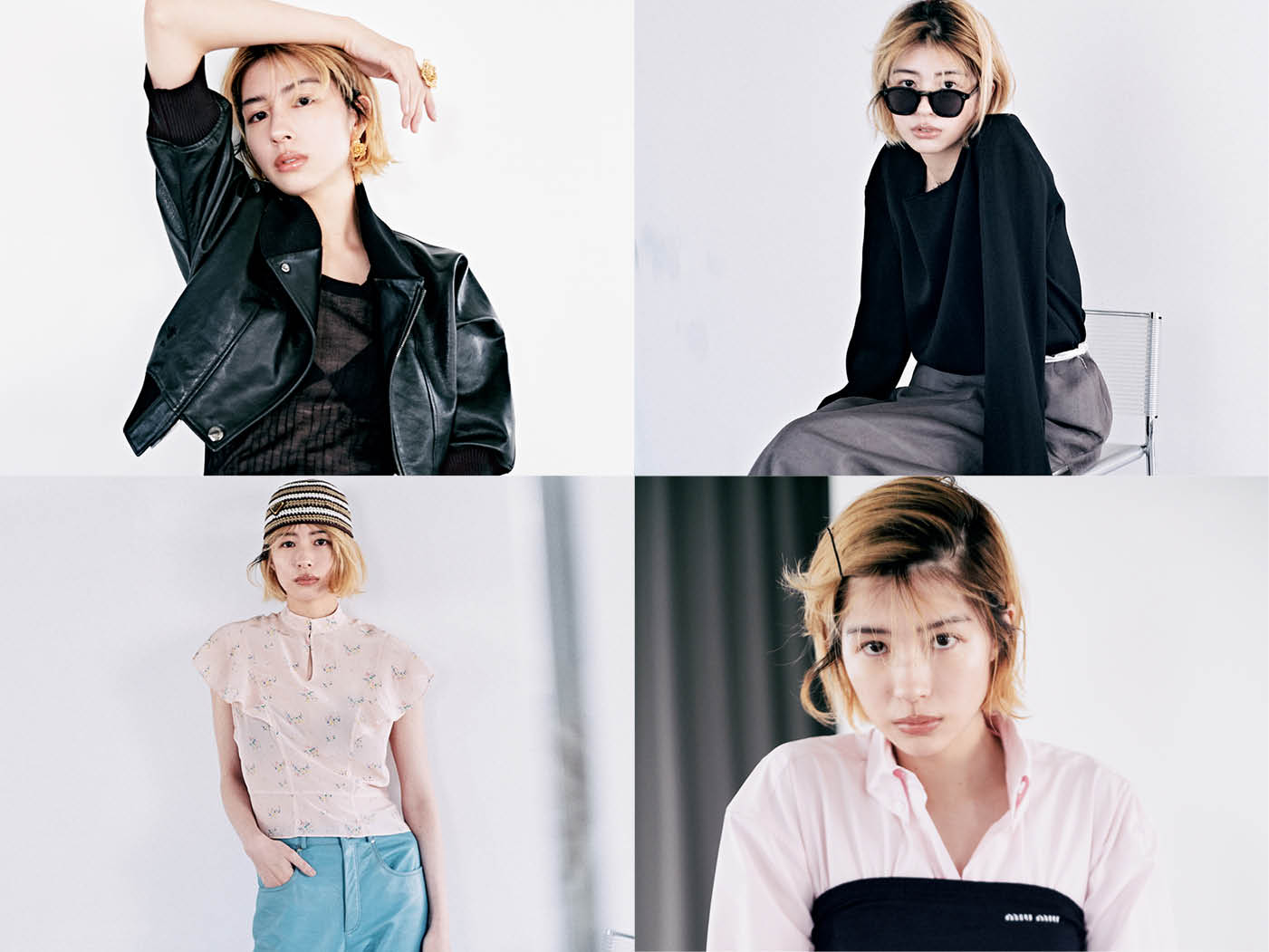 ari★百々千晴さん着用The Frankie Shop ジャケット ari様専用☆百々千晴さん着用The Frankie Shop ジャケット