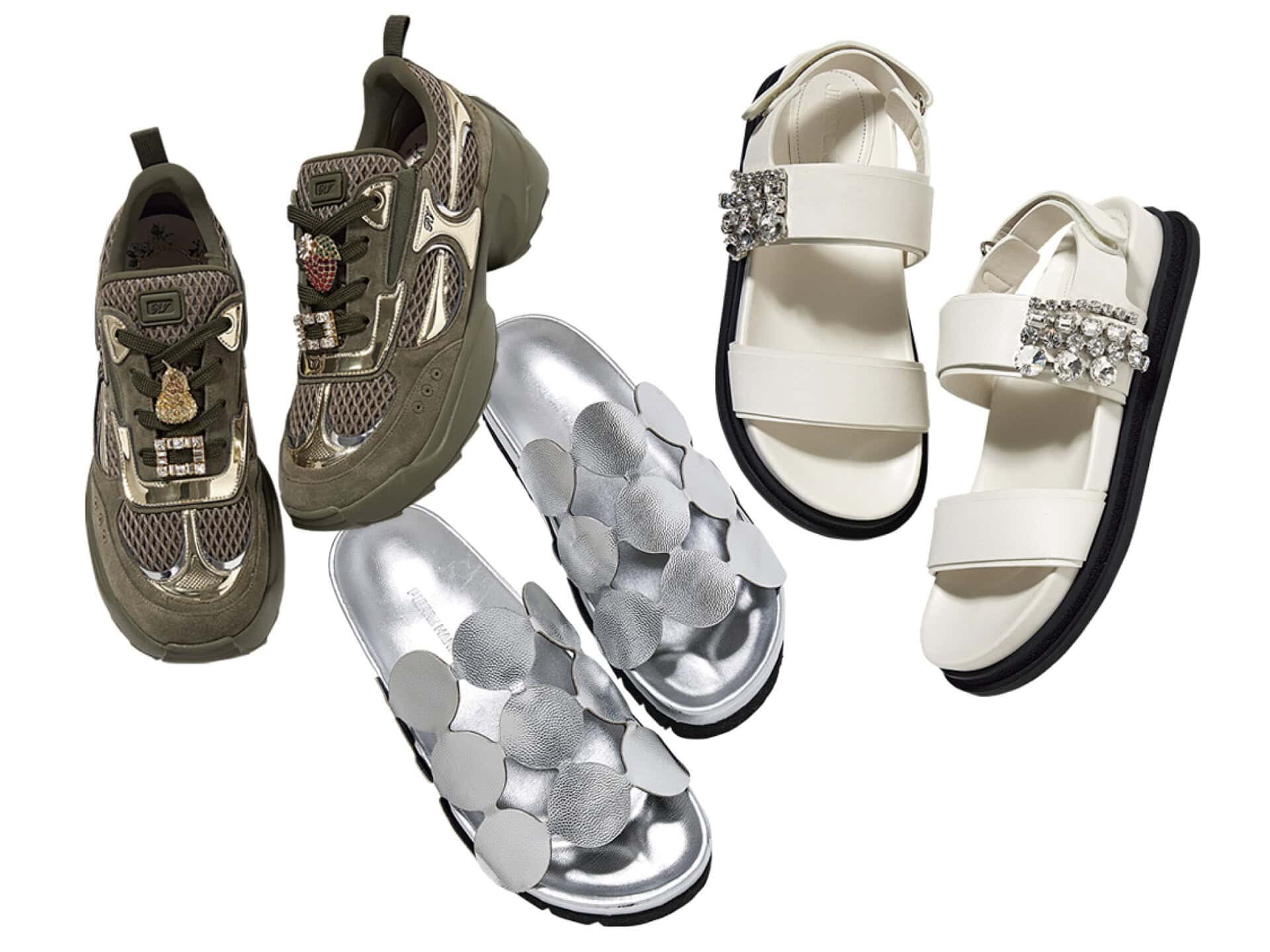 ジミーチュウ　サンダル　爽やかなサマーブルー JIMMY CHOO 完売御礼 ジミーチュウ メンズ サンダル FITZ M JDL
