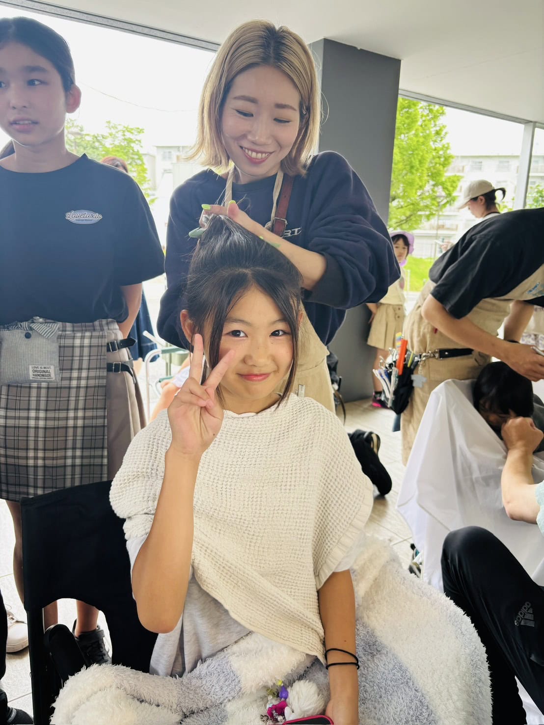 最高の笑顔！ この顔を見られると、やってて良かったなって思いますよね、北さん！