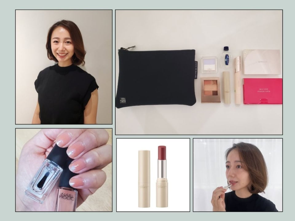 【コーセー・美人PRのポーチの中身】日中のお直しがパーフェクトに決まるマルチユースコスメがずらり